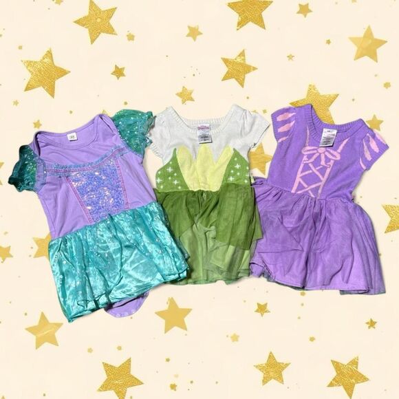 2T Disney Princess Dress Bundle - Picture 1 of 5